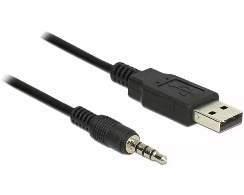 Delock USB 2.0-Kabel TTL 3.5 mm 4 Pin (5 V) USB-A - Klinke 1.8 m