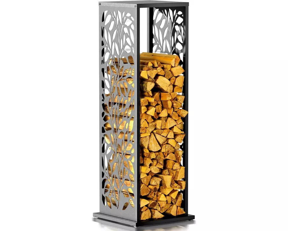 WESTMANN Luma Flow Stahl Anthrazit 37.5 x 37.5 x 112 cm