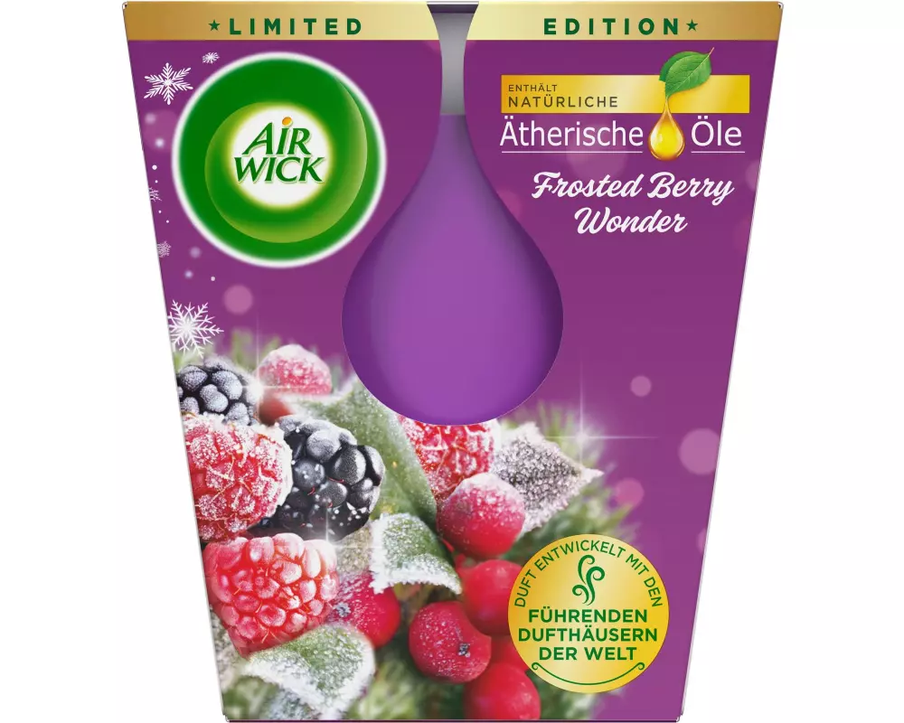 Air Wick Duftkerze Frosted Berry Wonder 220g