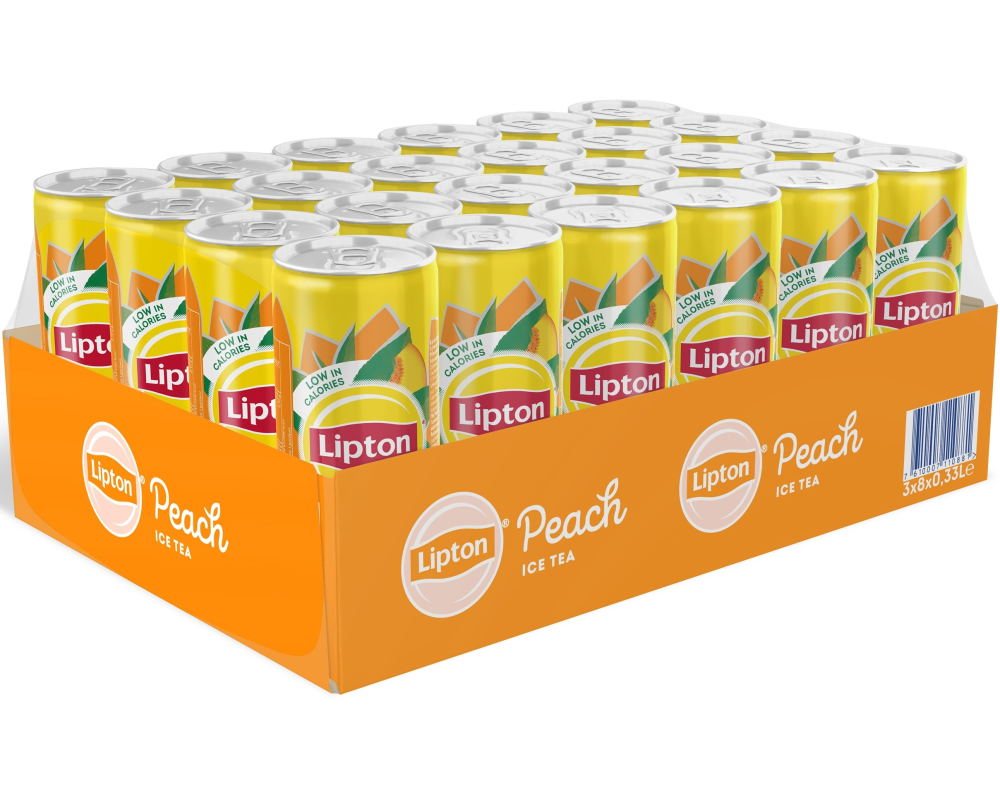 LIPTON Ice Tea Peach 11002701 33 cl, 24 Stk.