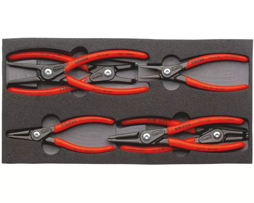 Knipex Präzisions-Sicherungsringzangen-Set SRZ 6-teilig
