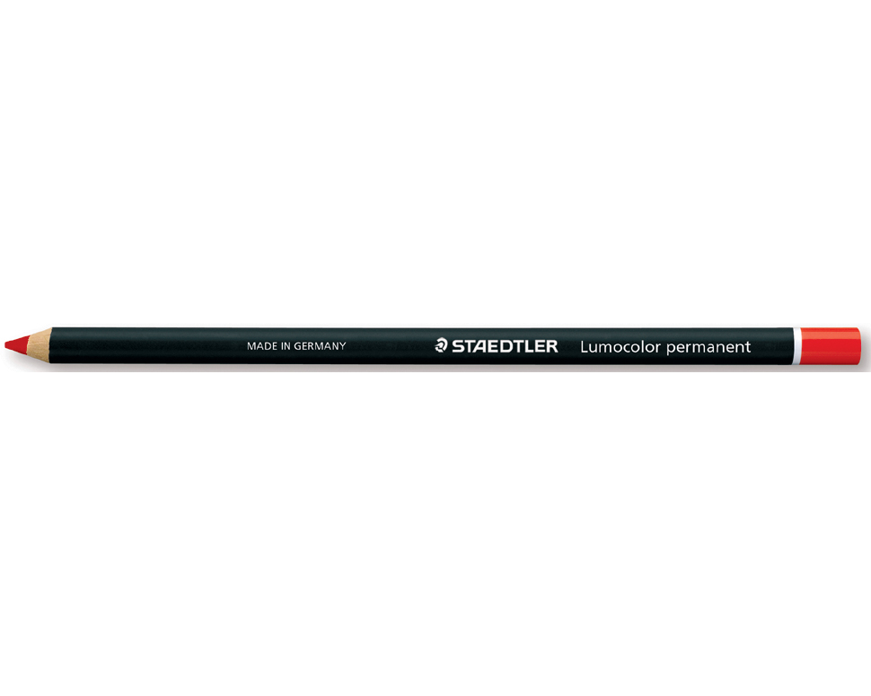 STAEDTLER Lumocolor permanent 10820-2 rot