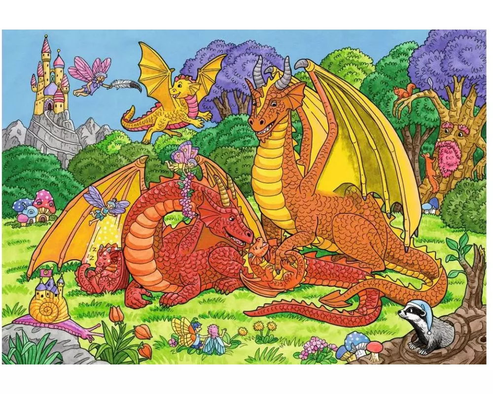 Ravensburger Puzzle Magischer Wald 2 x 24 Teile