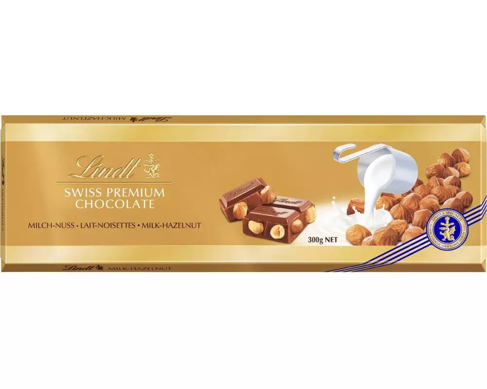 Lindt Tafelschokolade Milch Nuss 300 g