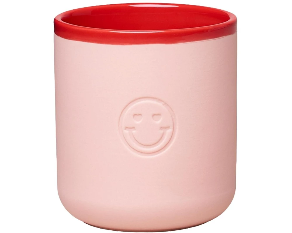 Chic Mic Teetasse Crazy in Love 380 ml, 1 Stück, Rot/Rosa