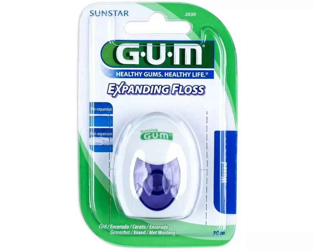 GUM Zahnseide Expanding Floss 30 m