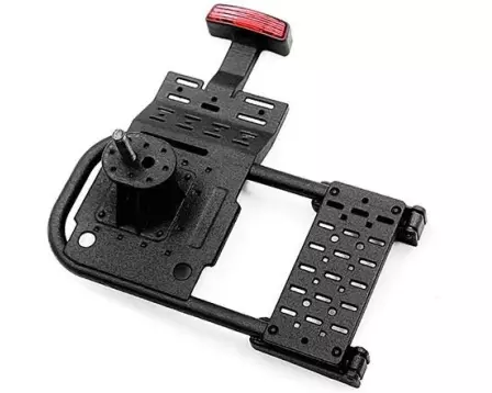 RC4WD Modellbau-Radhalter + Bremslicht TRX-4 21 Bronco, Schwarz