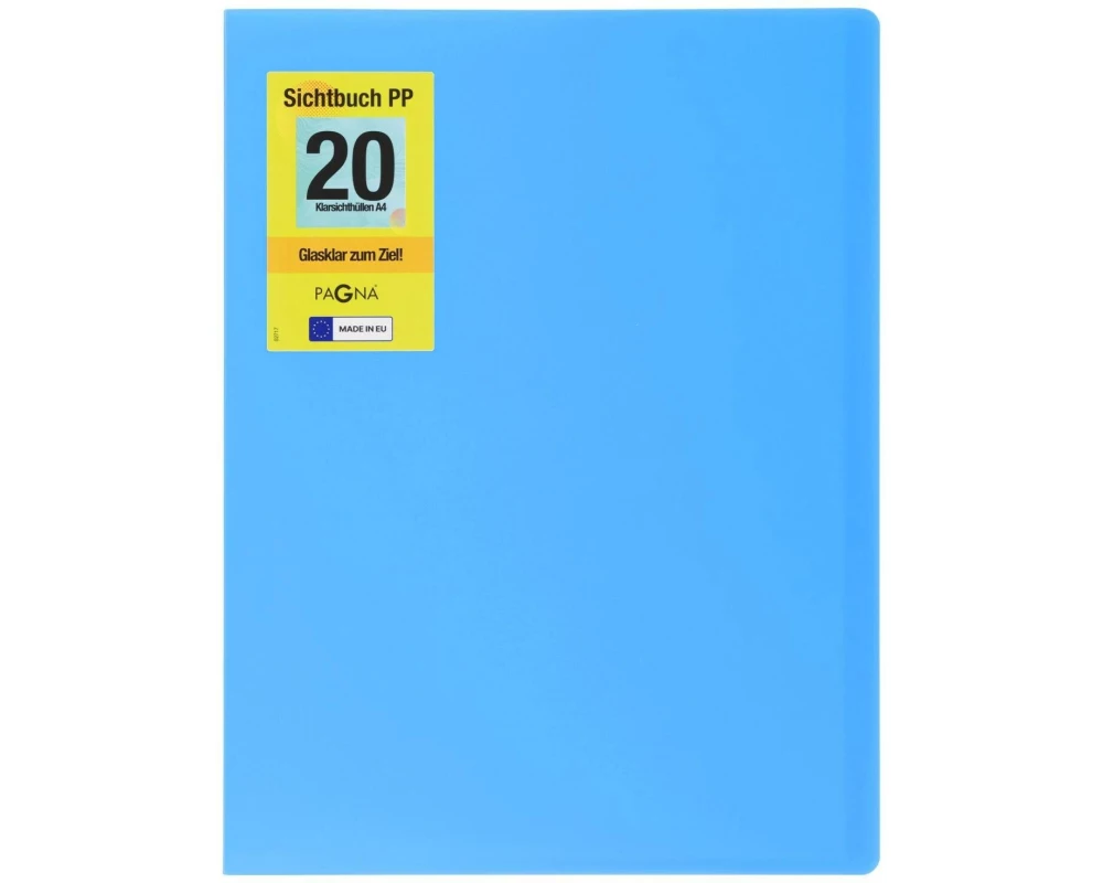 Pagna Sichtbuch School A4 Hellblau