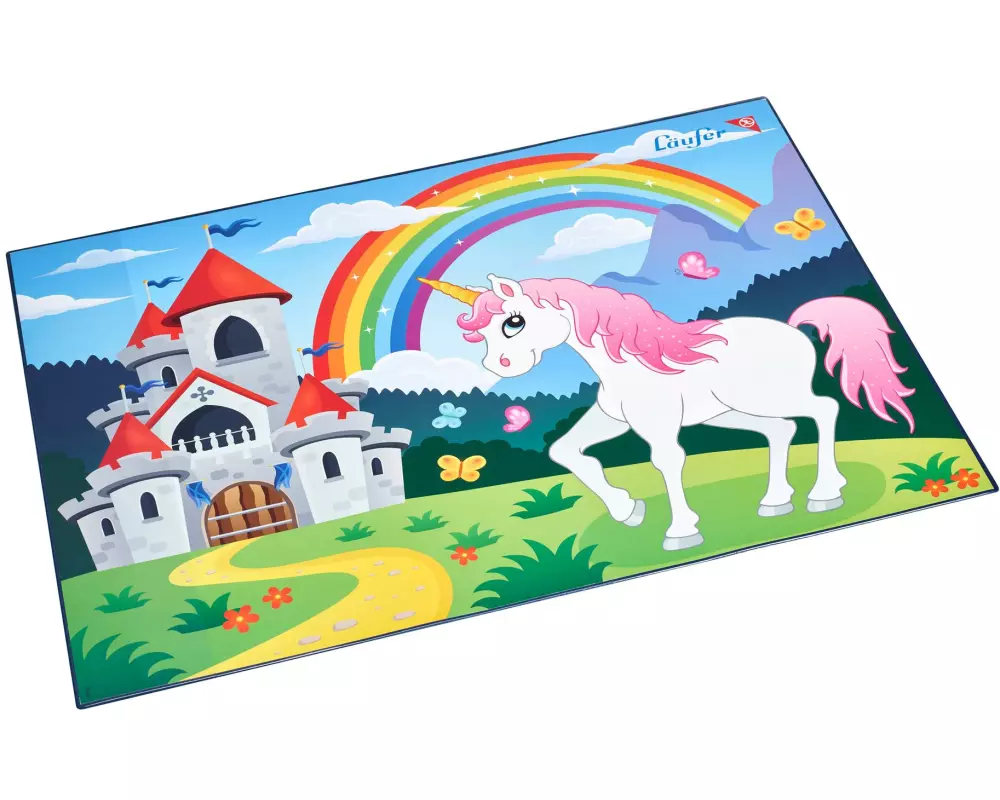 Läufer Schreibunterlage Einhorn 40 x 53 cm, 1 Stück