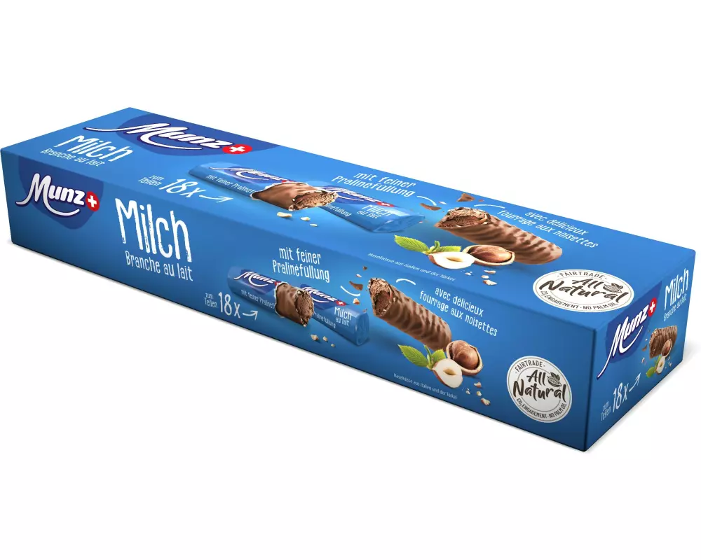 Munz Riegel Sharing Box Milch 324 g