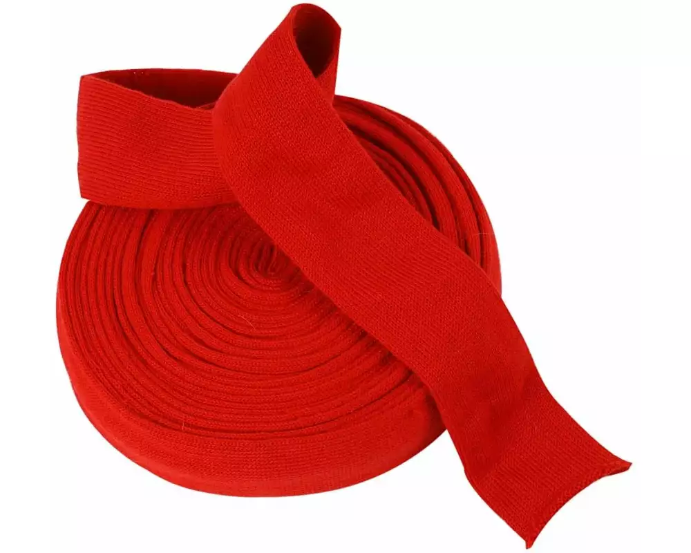 Creativ Company Strickschlauch 6 cm x 1000 cm, Rot