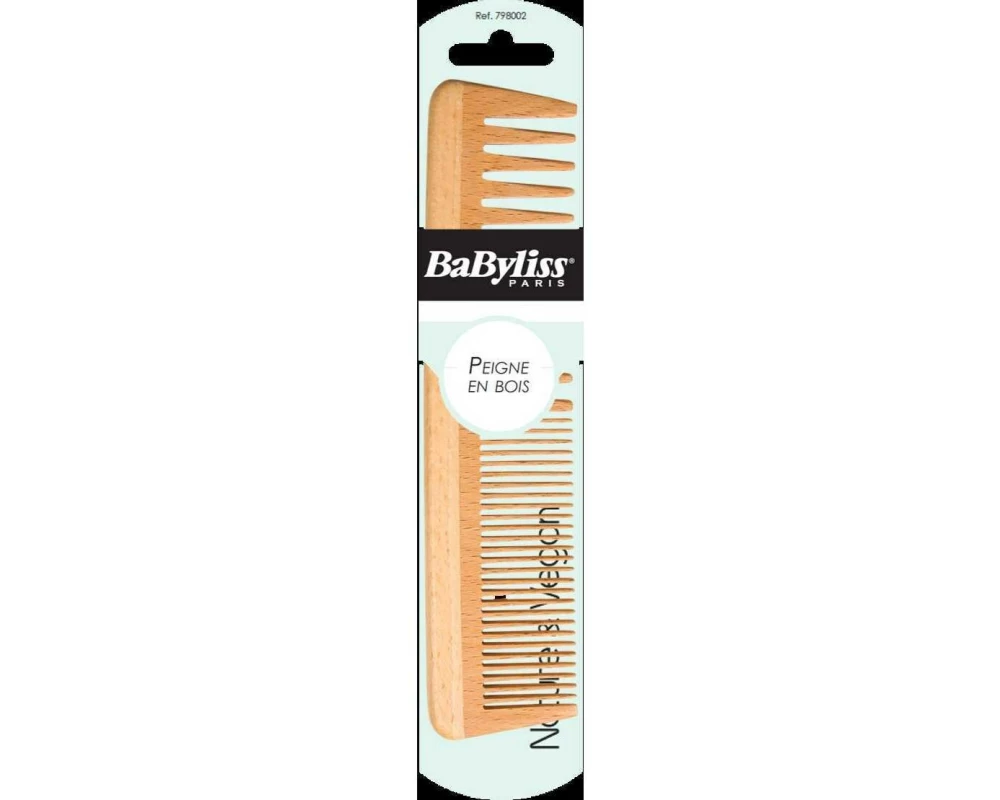 Babyliss Holzkamm Holzkamm Buchenholz vegan