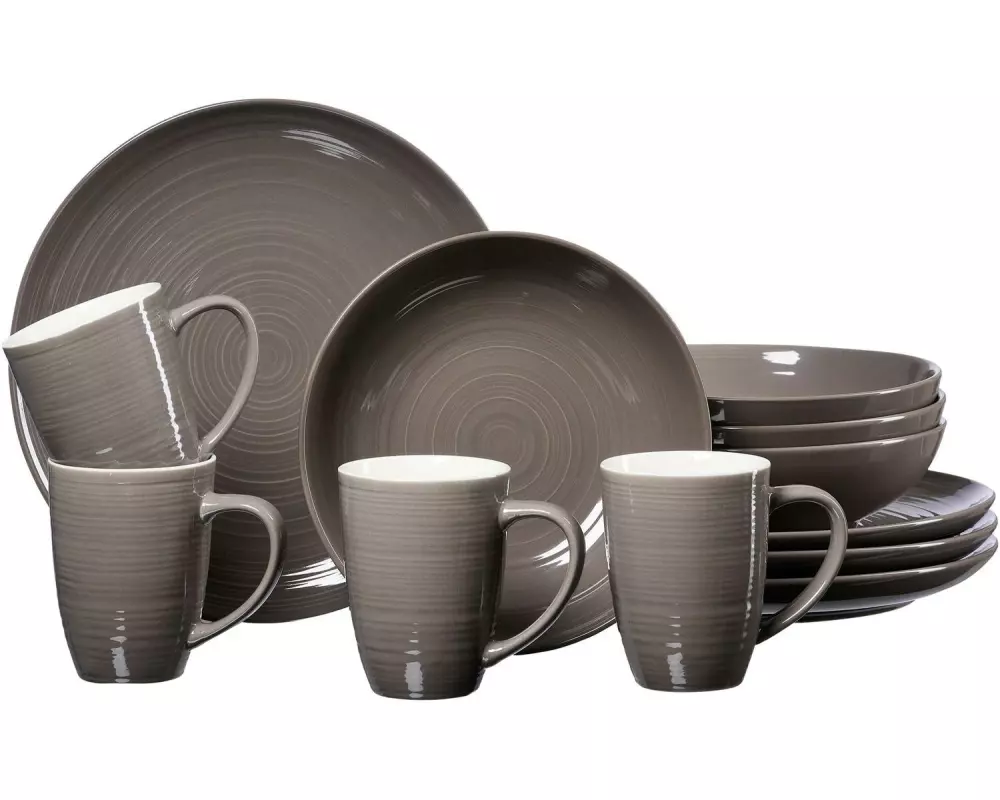 Ritzenhoff & Breker Speise-Service Suomi 12-teilig, Taupe