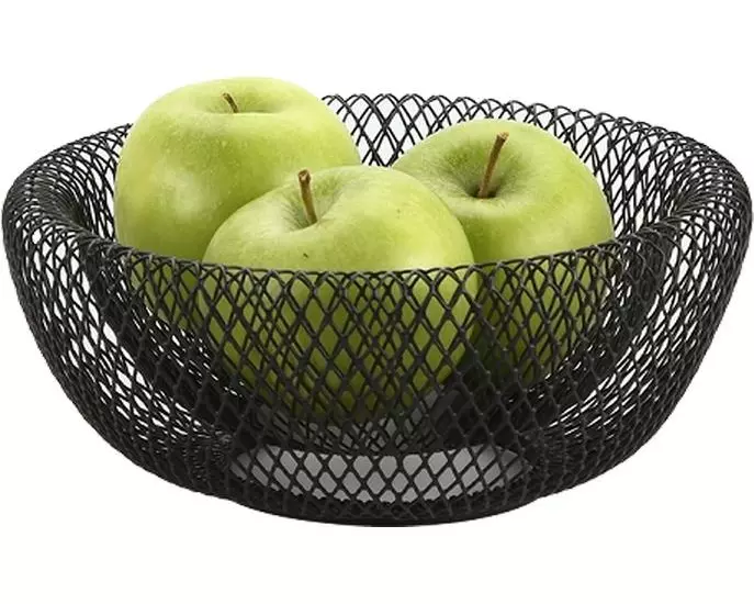 Kesper Brot- und Obstkorb 1 Stück, Schwarz