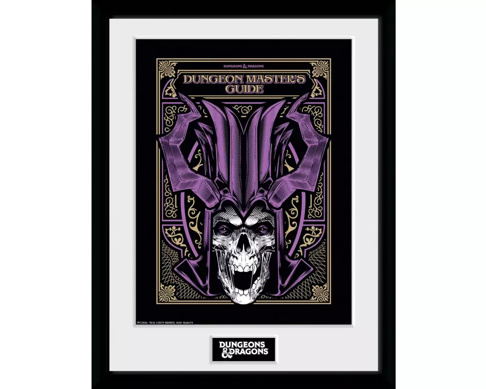 GB eye D&D Framed Print – Dungeon Master's Guide 30 x 40 cm