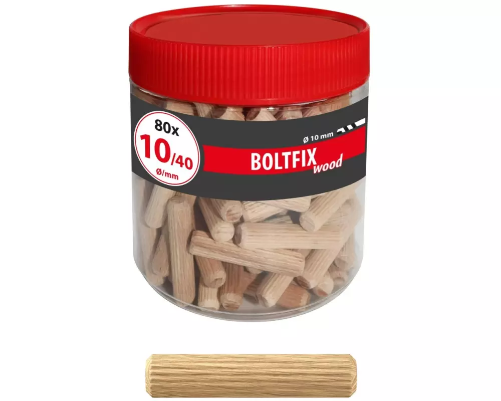 Tox-Dübel Dübel Boltfix 10/40 mm, 80 Stück