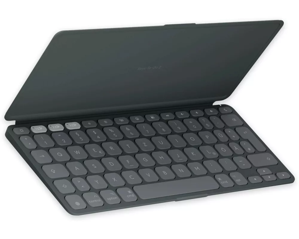 Logitech Tastatur Keys-To-Go 2 Apple Graphite