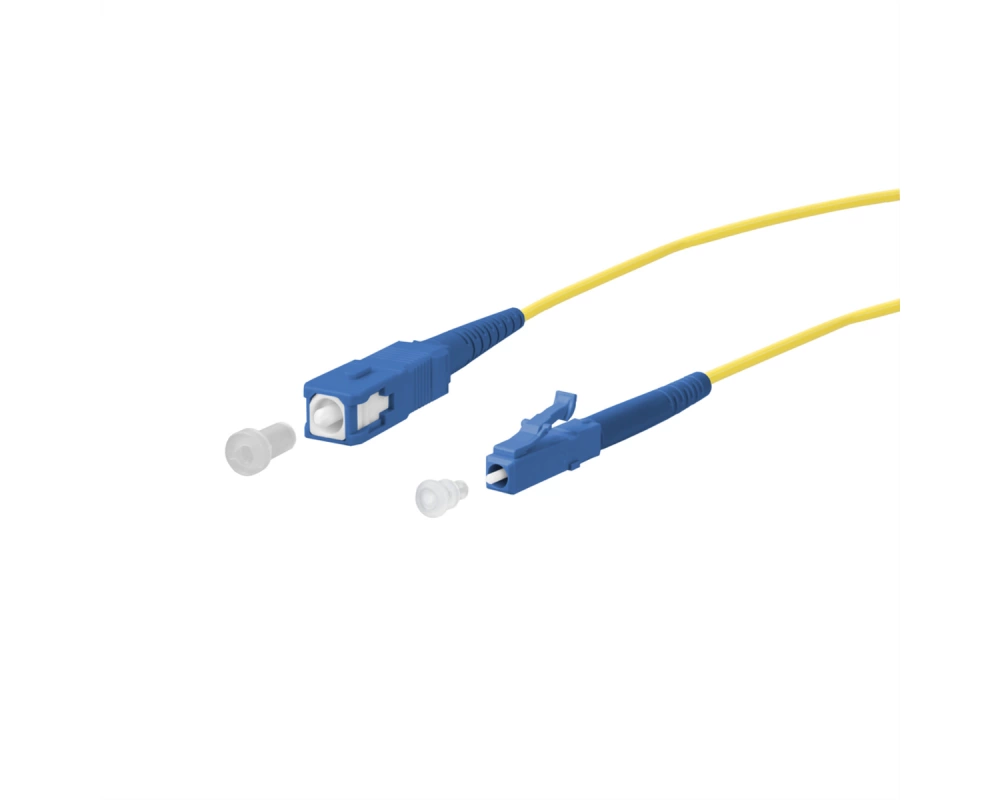 METZ CONNECT OpDAT Patchkabel, SC-S/LC-S OS2, 1 m