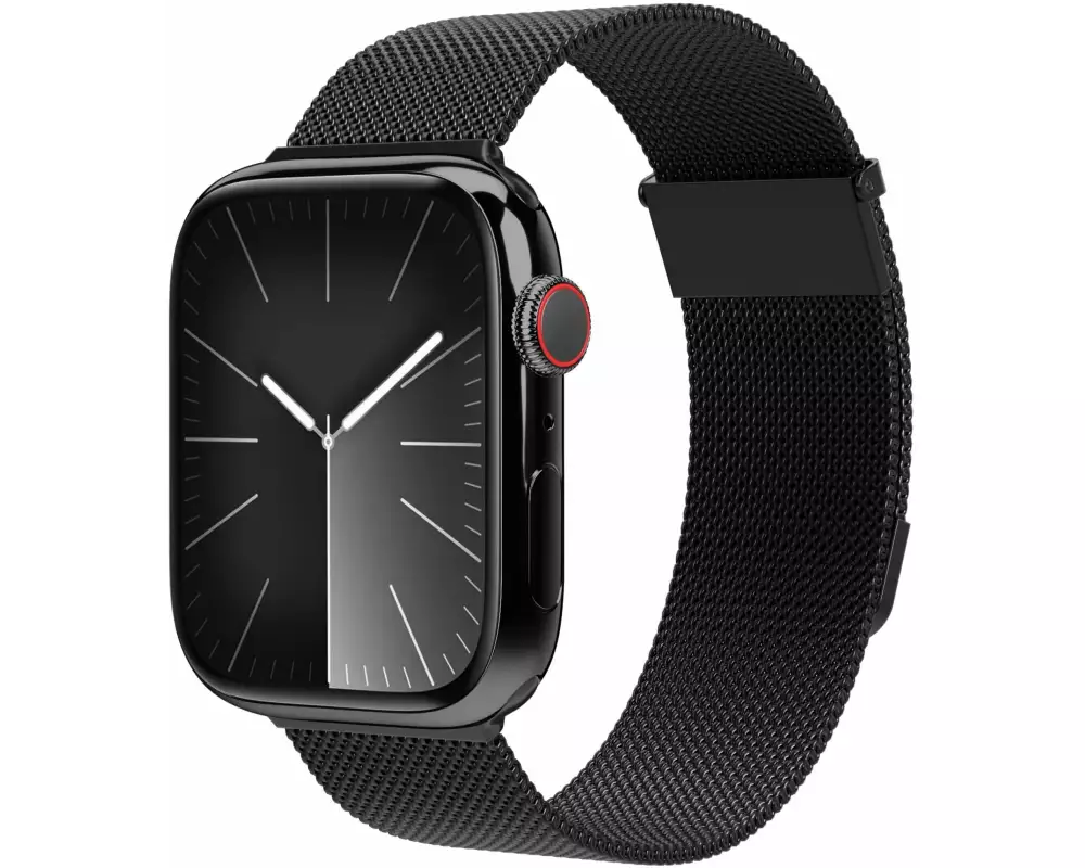 Vonmählen Armband Milanese Loop 2 Apple Watch 44/45/46/49 mm Black