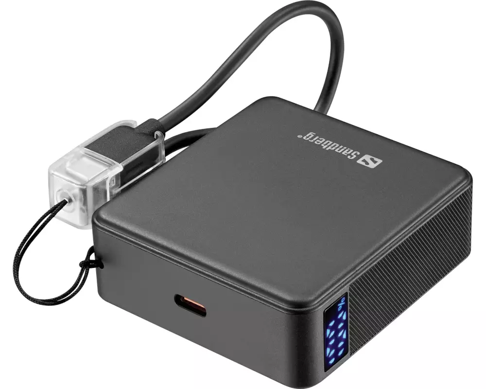 Sandberg Powerbank Nano Schwarz 10000 mAh
