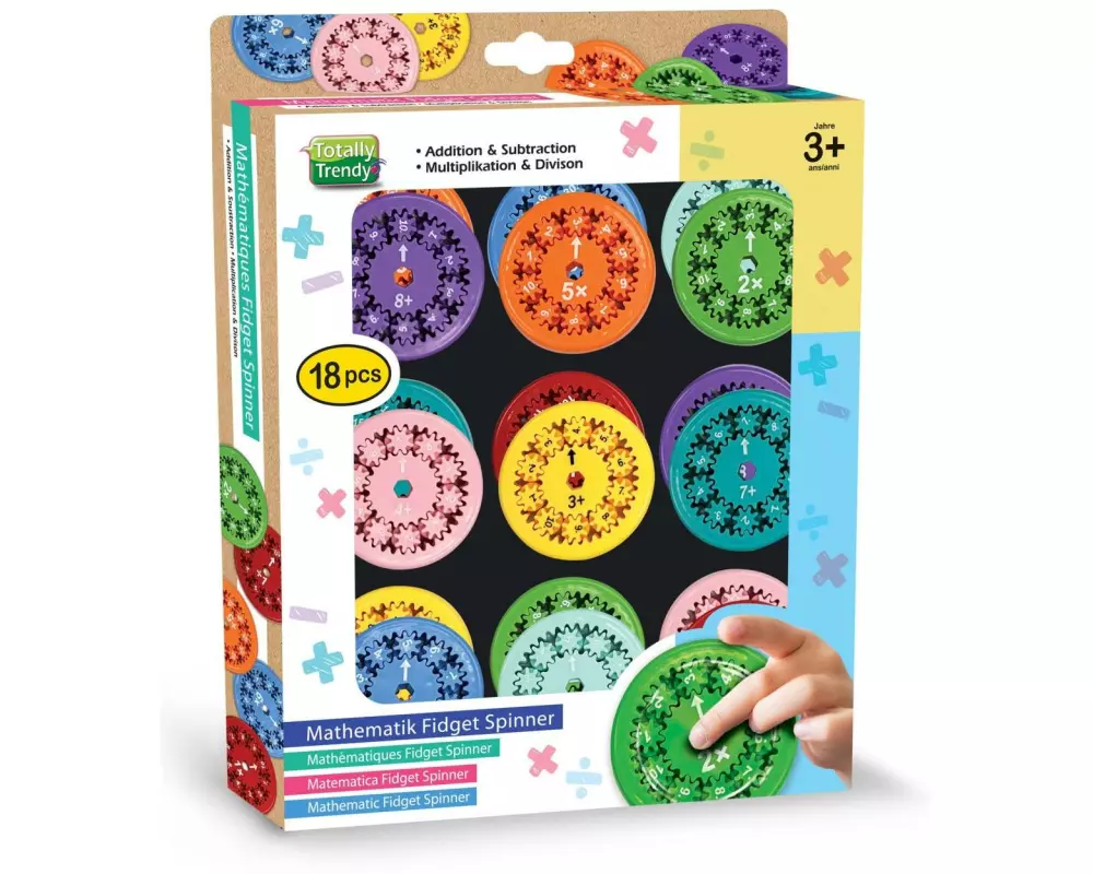 Totally Kinderspiel Trendy Mathematik Fidget Spinner