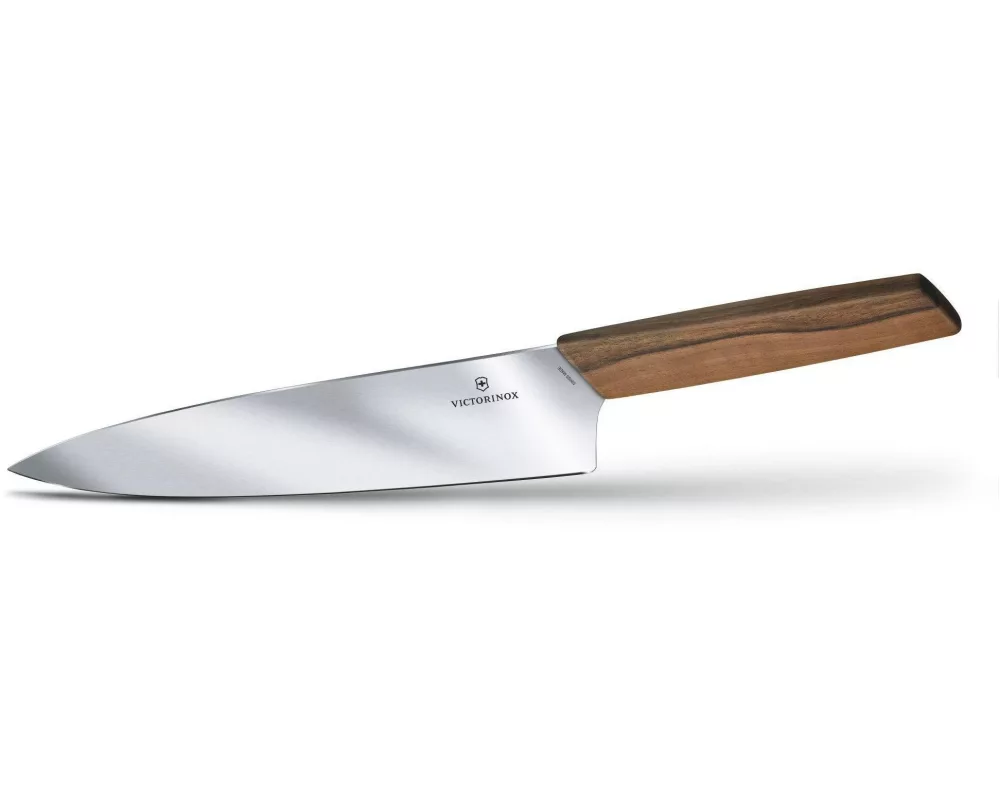 Victorinox Tranchiermesser Swiss Modern 20 cm, Nussbaumholz