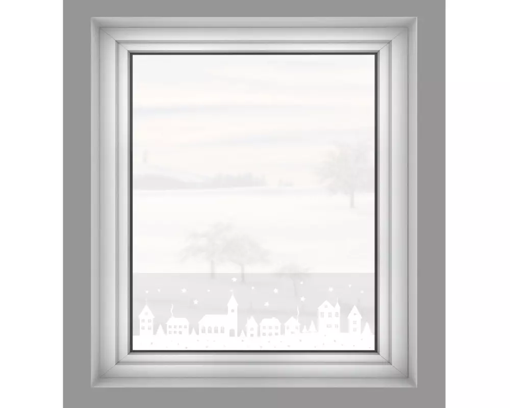 Gardinia Fenstefolie X-Mas Stadt 20 x 150 cm