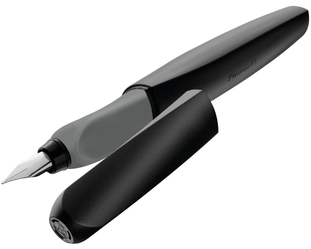 Pelikan Füllfederhalter Twist Medium (M), Schwarz