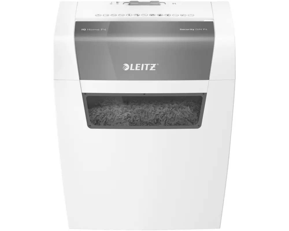 Leitz Bürogeräte Aktenvernichter IQ Home, P-4, bis zu 6 Blatt