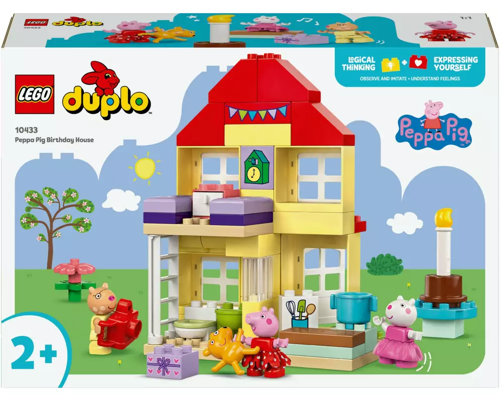 LEGO® DUPLO® Peppas Geburtstagshaus 10433