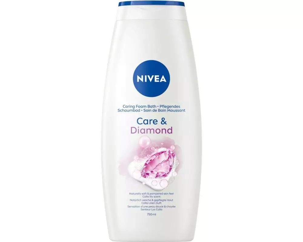 NIVEA Pflegebad Care and Diamond 750 ml