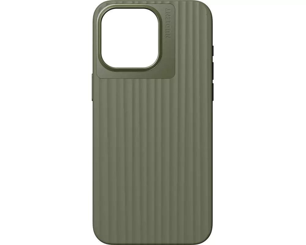Nudient Back Cover Bold Case iPhone 15 Pro Max Olive Green