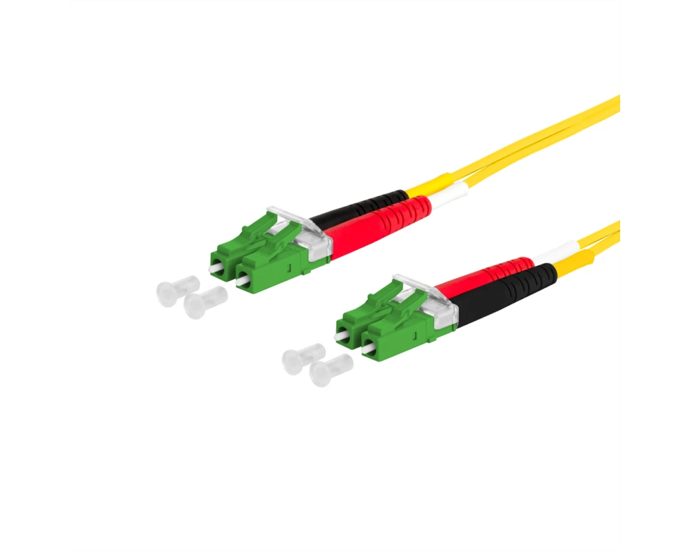 METZ CONNECT OpDAT Patchkabel, LC-D APC/LC-D APC OS2, 3 m