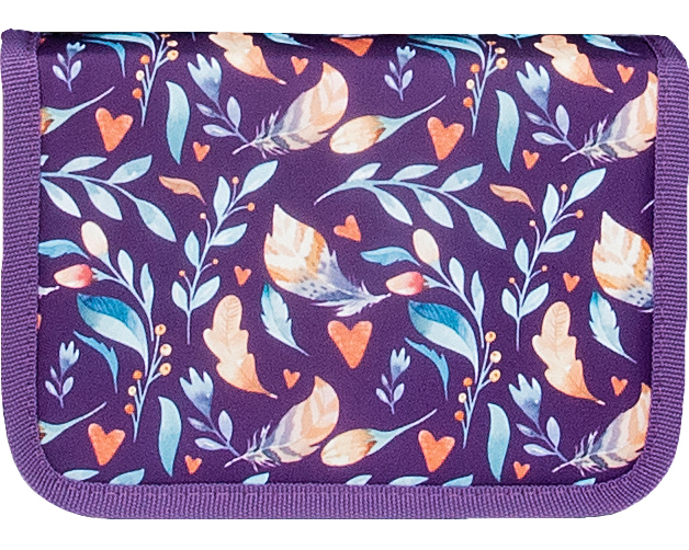 FUNKI Etui Hippie Owl 6012.608 violett 205x140x45mm