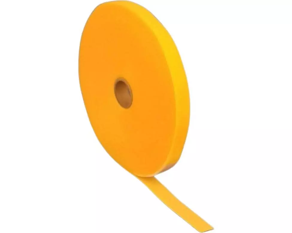 FASTECH Klettband-Rolle ETN Fast-Strap Gelb 20 mm x 5 m