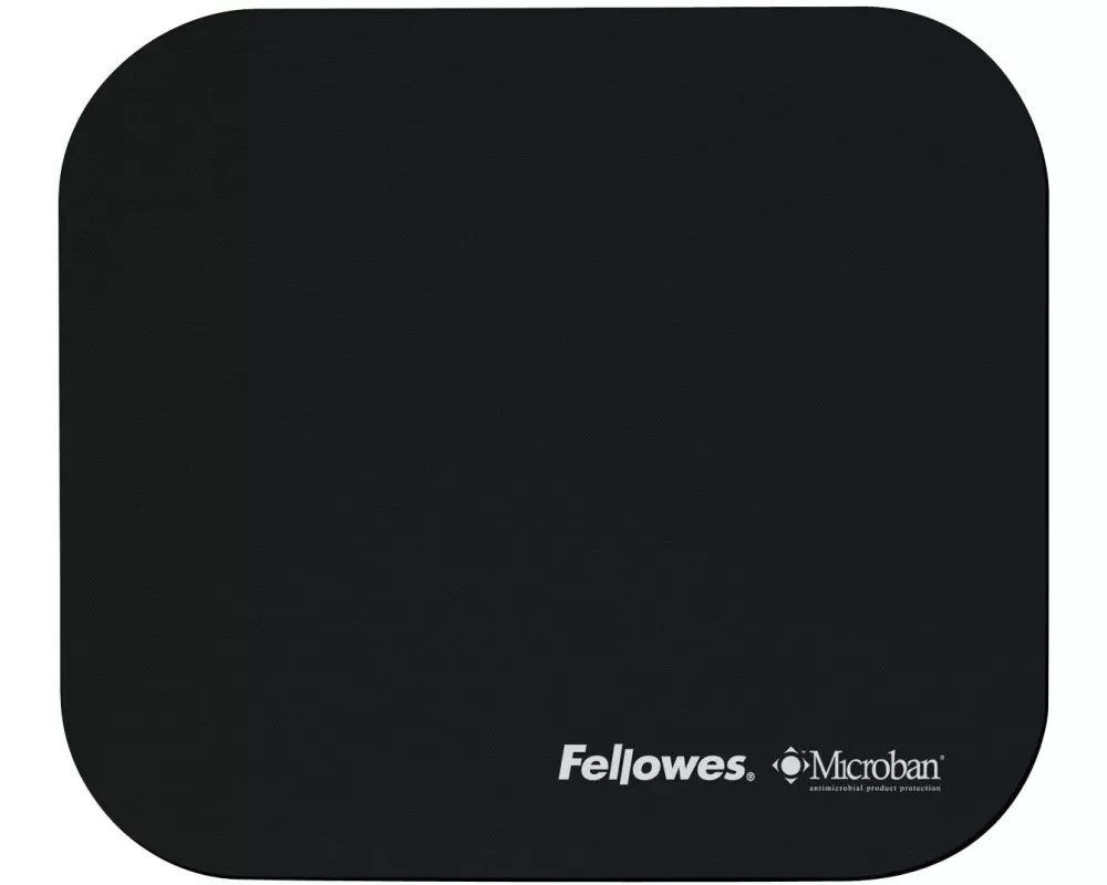 Fellowes Workplace Mausmatte Microban Schwarz