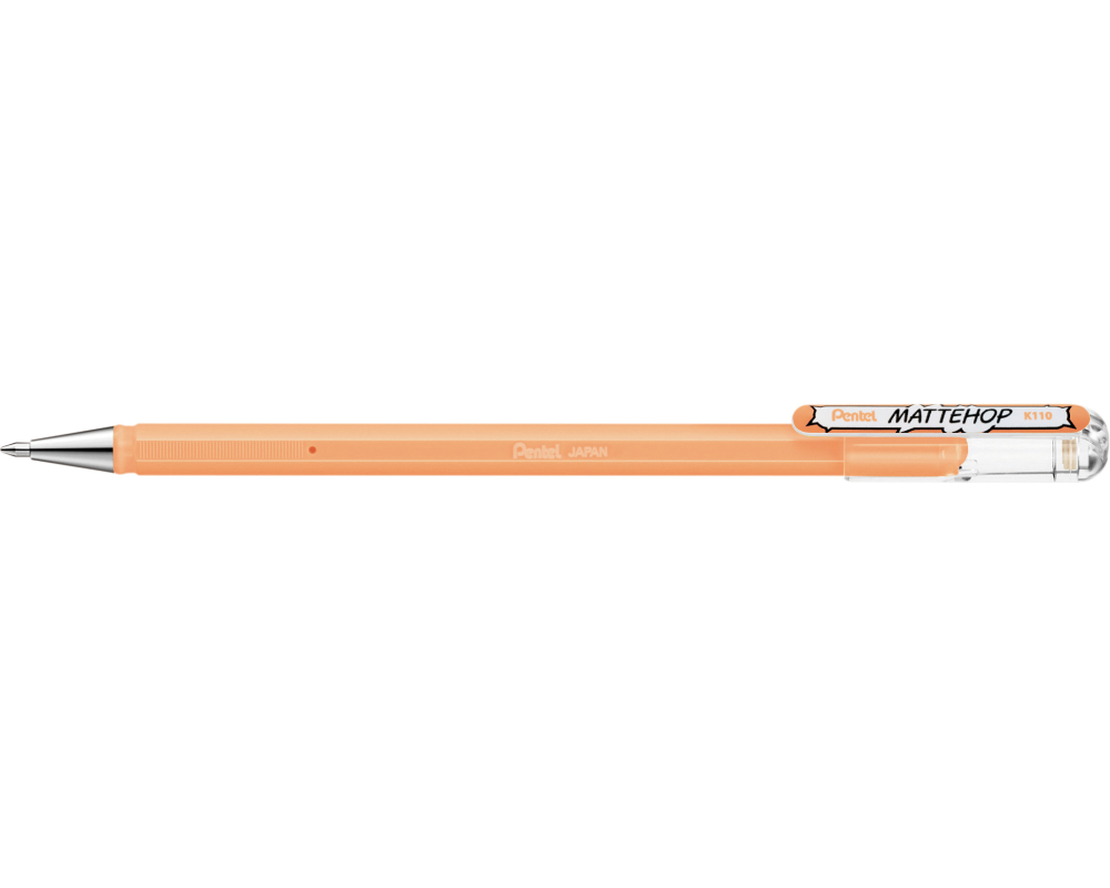 PENTEL Rollerball Mattehop 0.5mm K110-VF3X blassorange