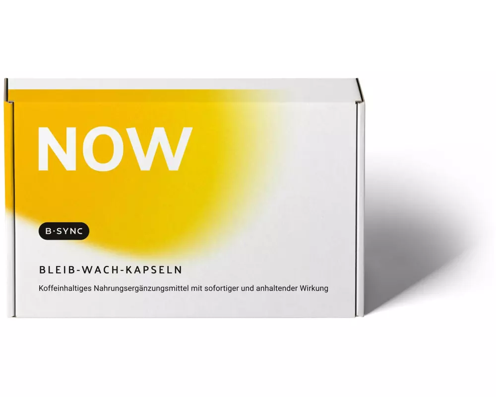 B-Sync Now Bleib-Wach Kapseln 60 Stück