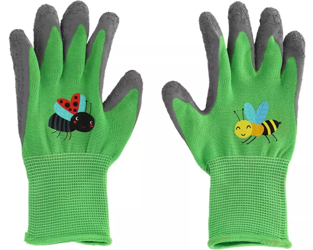 Esschert Design Kinder-Gartenhandschuhe Insekten