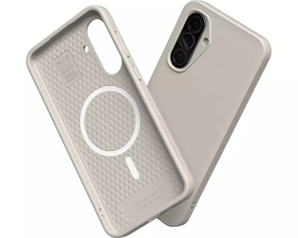 Rhinoshield Back Cover Solidsuite MagSafe Galaxy A56 5G Shell Beige