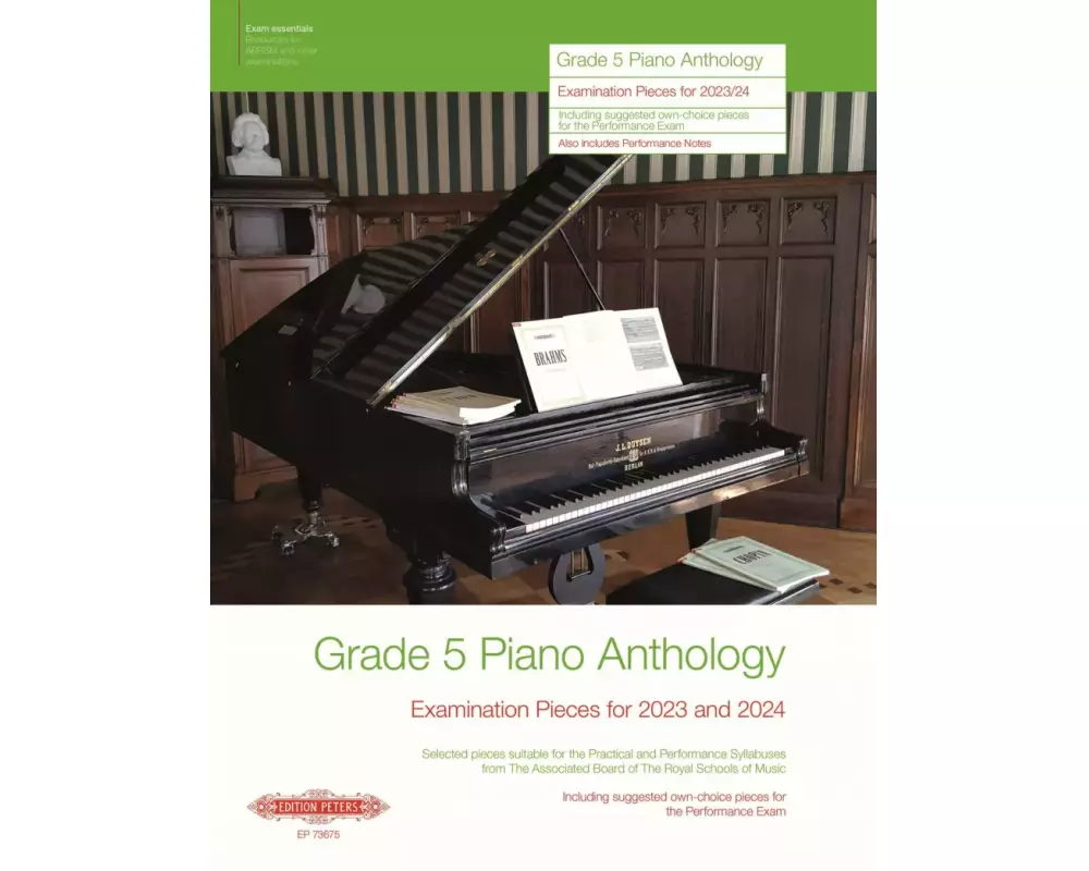 Grade 5: Piano Anthology -Examination Pieces for 2023 and 2024- (Performance Notes by Norman Beedie)