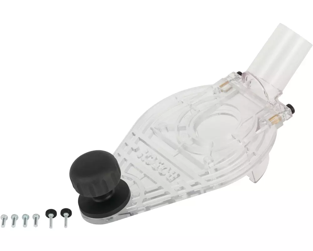 Bosch Professional Grundplatte mit Handgriff und Absaugstutzen