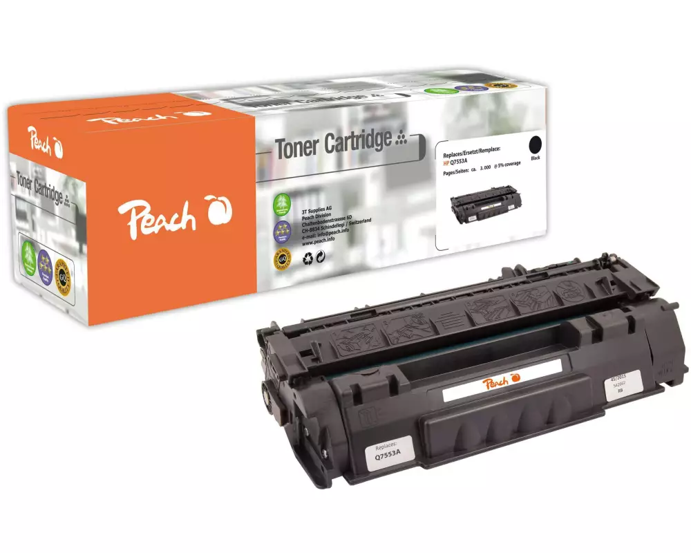Peach Toner HP Nr. 53A (Q7553A) Black