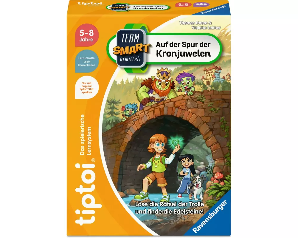 tiptoi Spiel Team SMART ermittelt: Auf der Spur der Kronjuwelen