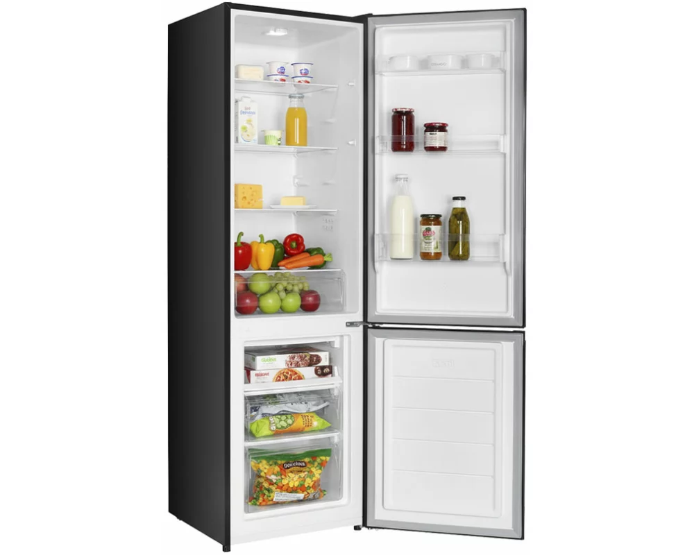 Kibernetik KO250B Kühl-Gefrierkombination (E) schwarz