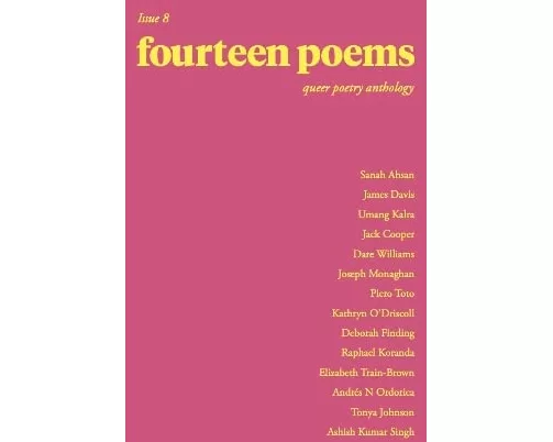 fourteen poems Issue 8: a queer poetry anthology