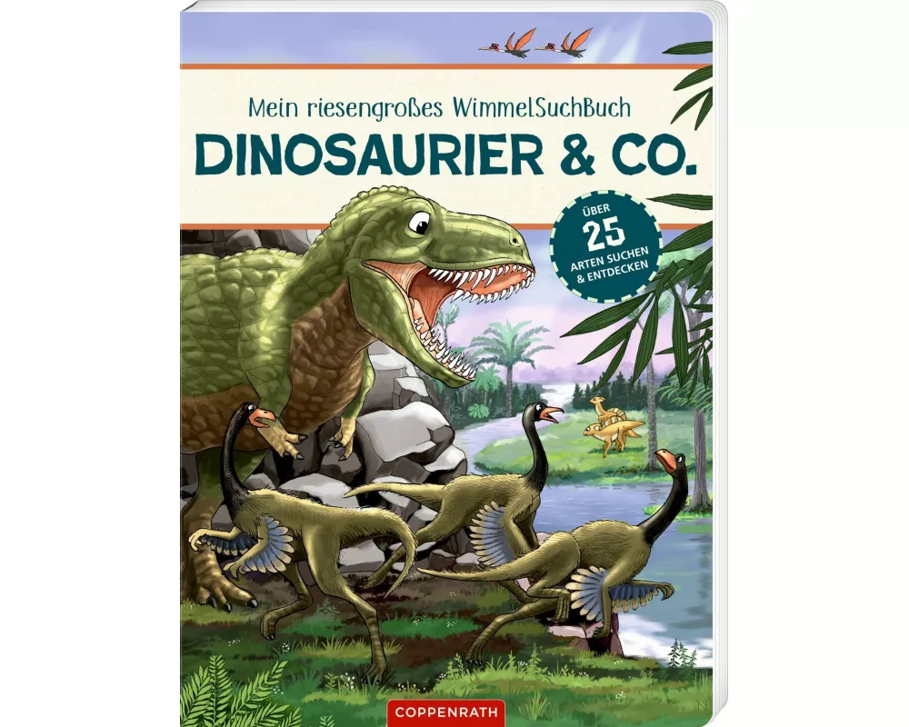 Mein riesengroßes WimmelSuchBuch: Dinosaurier & Co