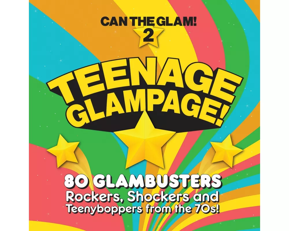 Teenage Glampage-Can The Glam Vol.2 (4CD Box)