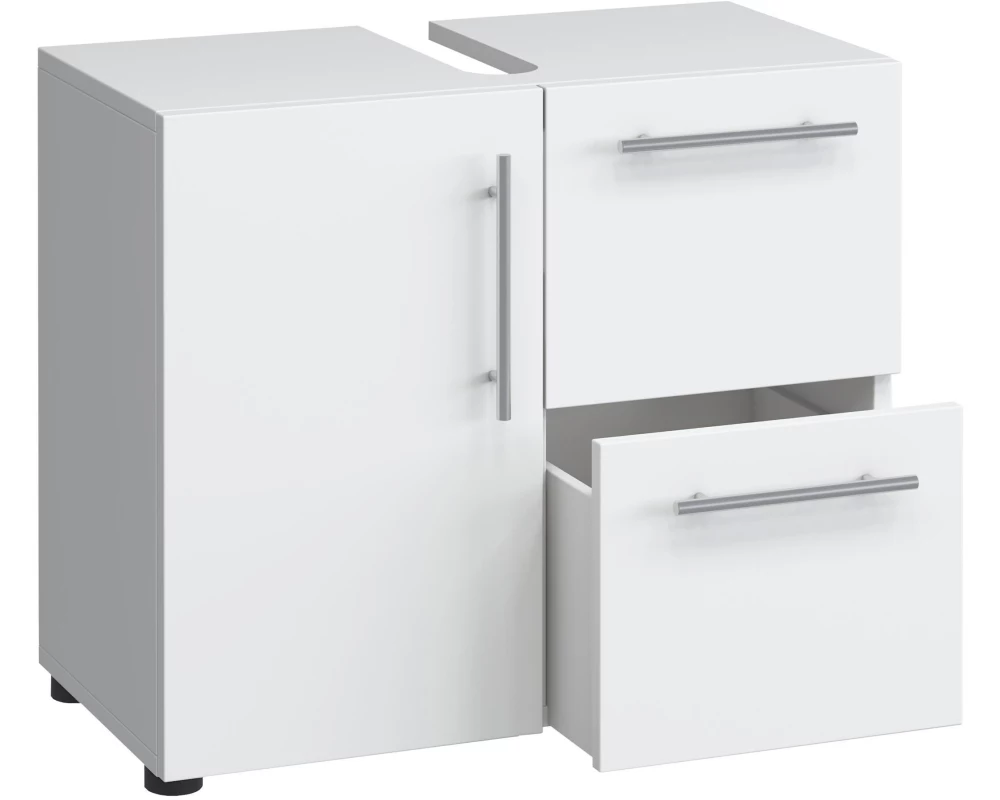 VCM Waschbeckenunterschrank Flandu 61 x 51 cm, Weiss