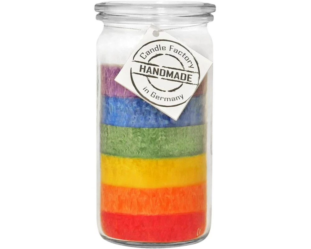 Candle Factory Duftkerze Mini Jumbo Regenbogen